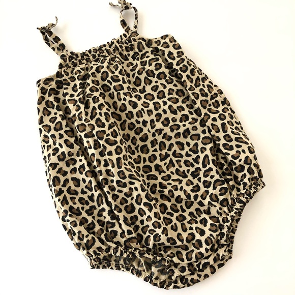 leopard jumpsuit baby